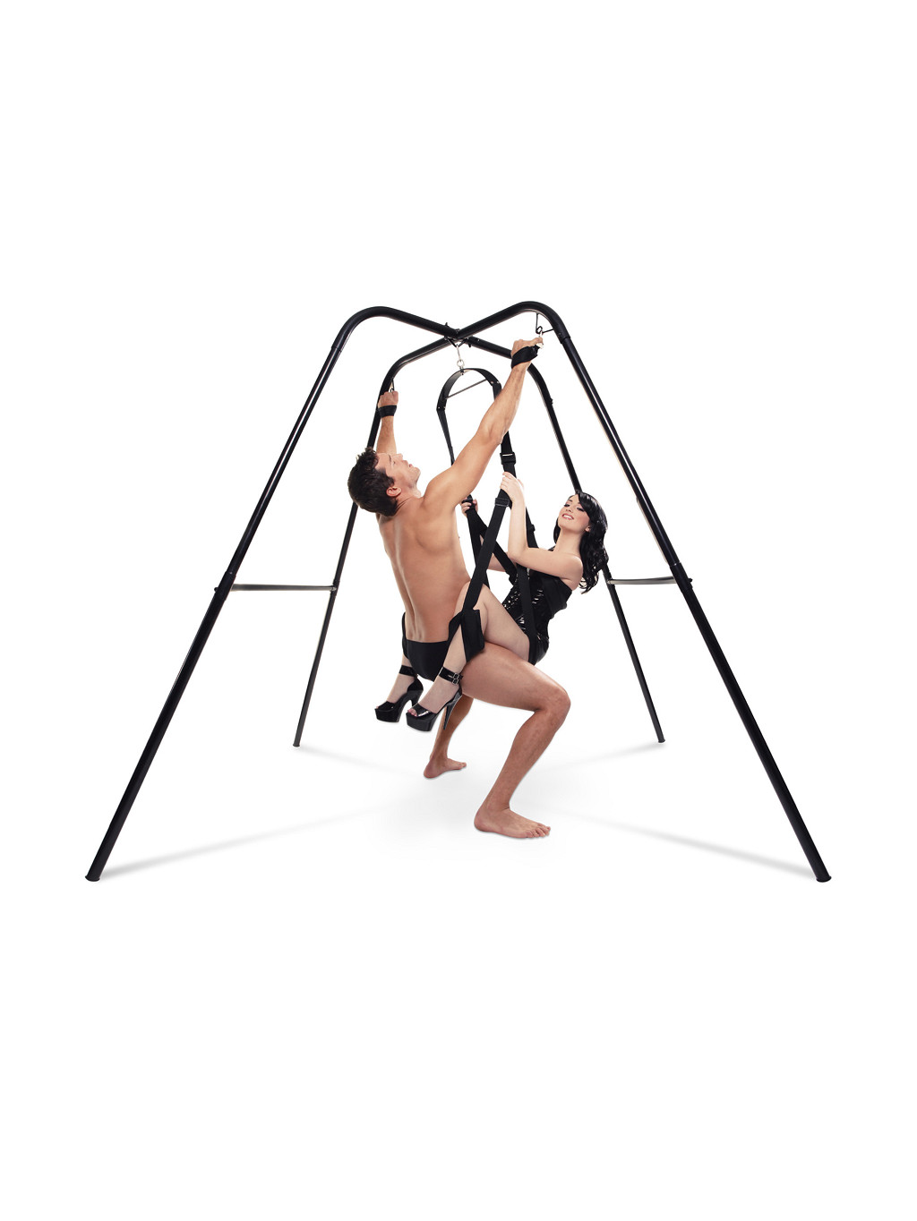 Pipedream Fetish Fantasy Fantasy Swing Stand - Black