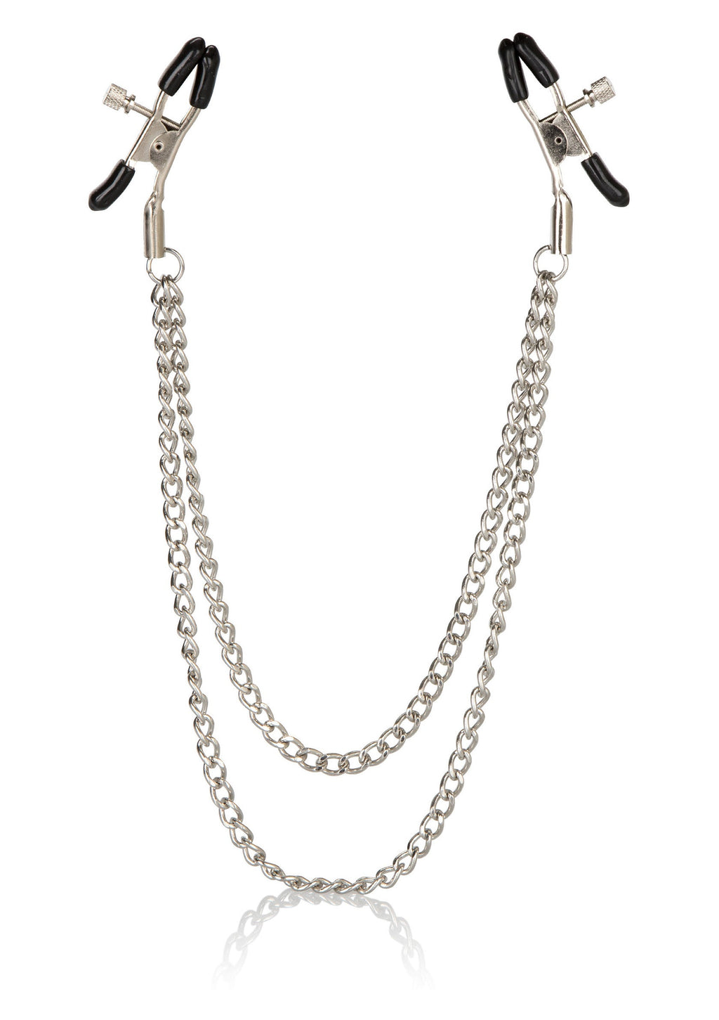 CalExotics Nipple Play Tiered Nipple Clamps - Metal