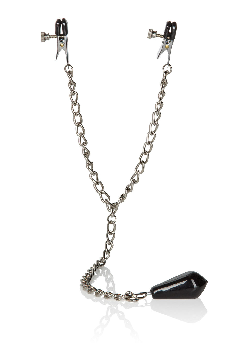 CalExotics Nipple Play Weighted Nipple Clamps - Metal