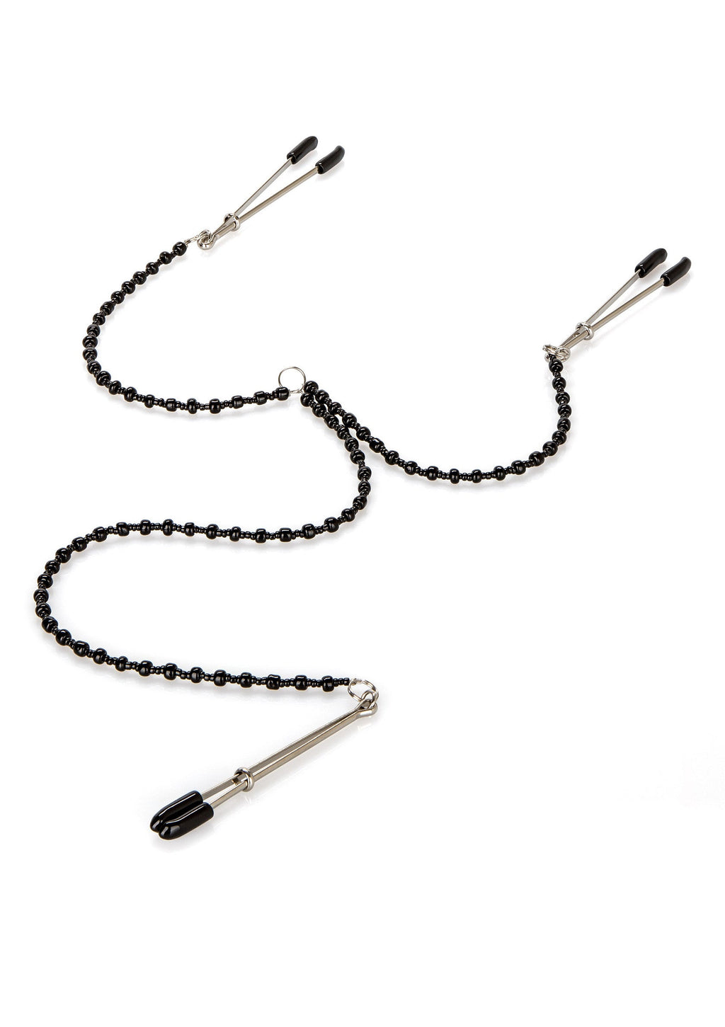 CalExotics Nipple Play Tweezer Intimate Clamps - Black