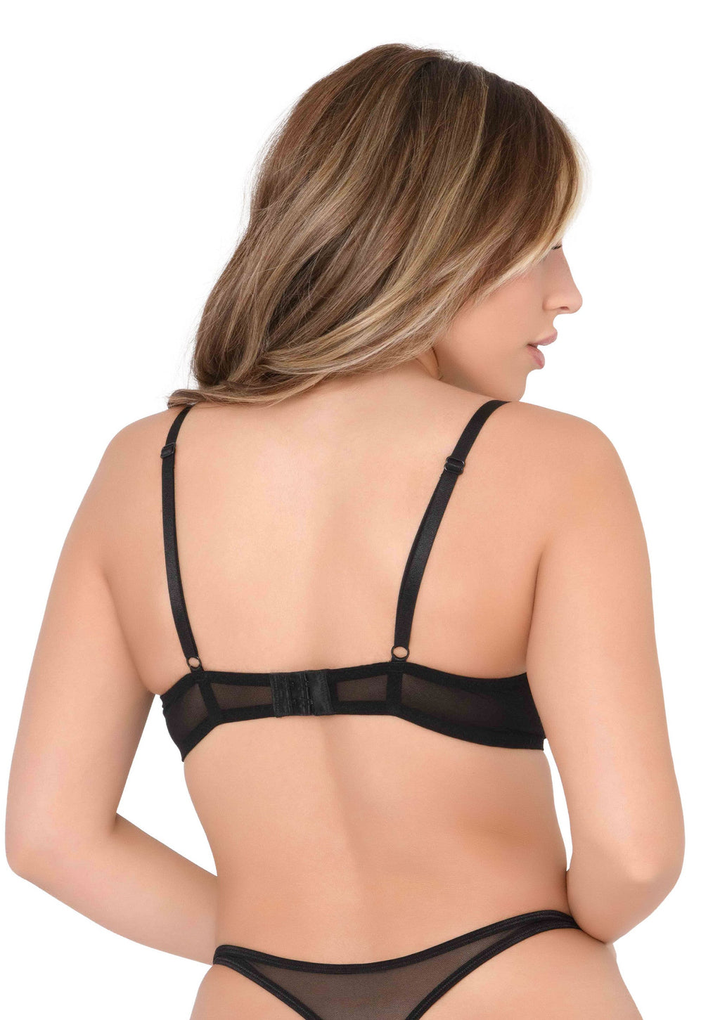 Daring Intimates Day & Night Very sexy embroidered bra - Black - 75C
