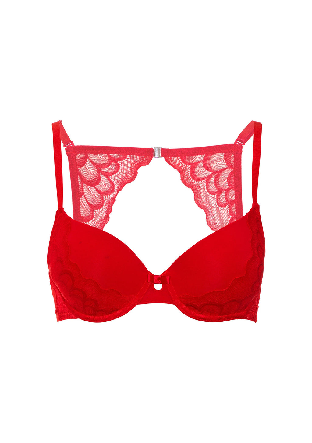 Daring Intimates Day & Night Push Up bra with racerback - Red - 90B