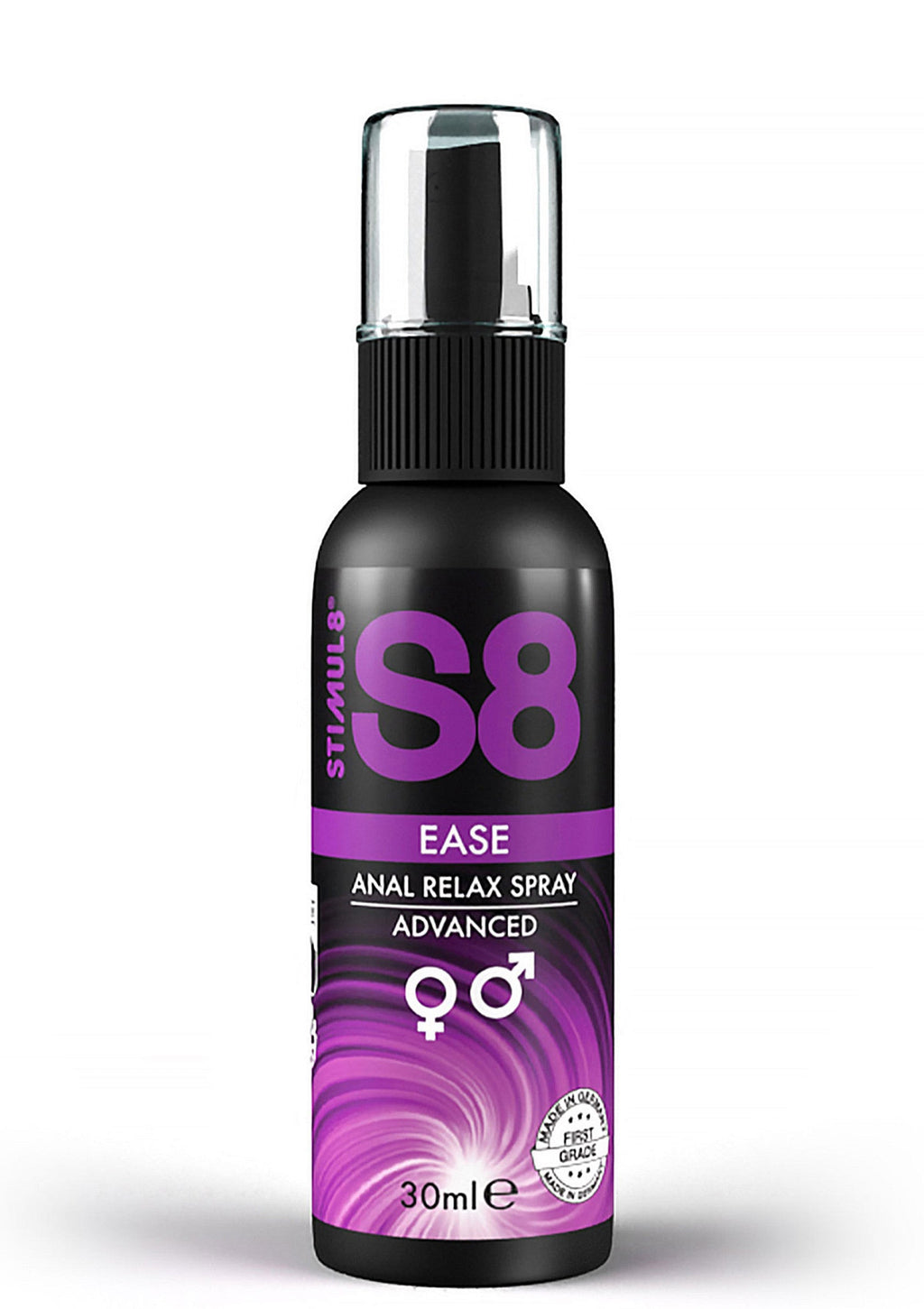 Stimul8 S8 S8 Ease Anal Relax Spray 30ml - Natural