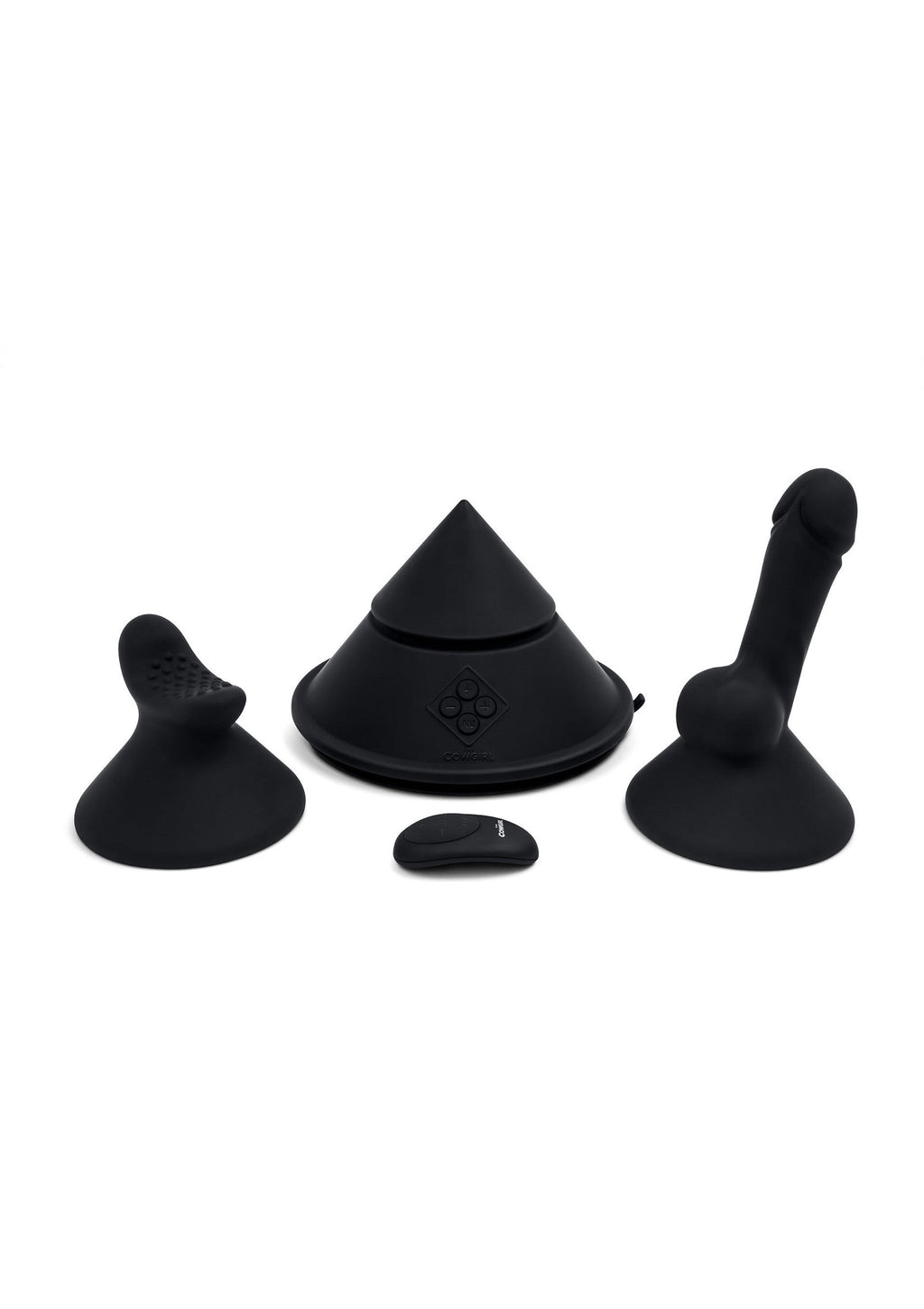The Cowgirl The Cowgirl Cone Sex Machine - Black