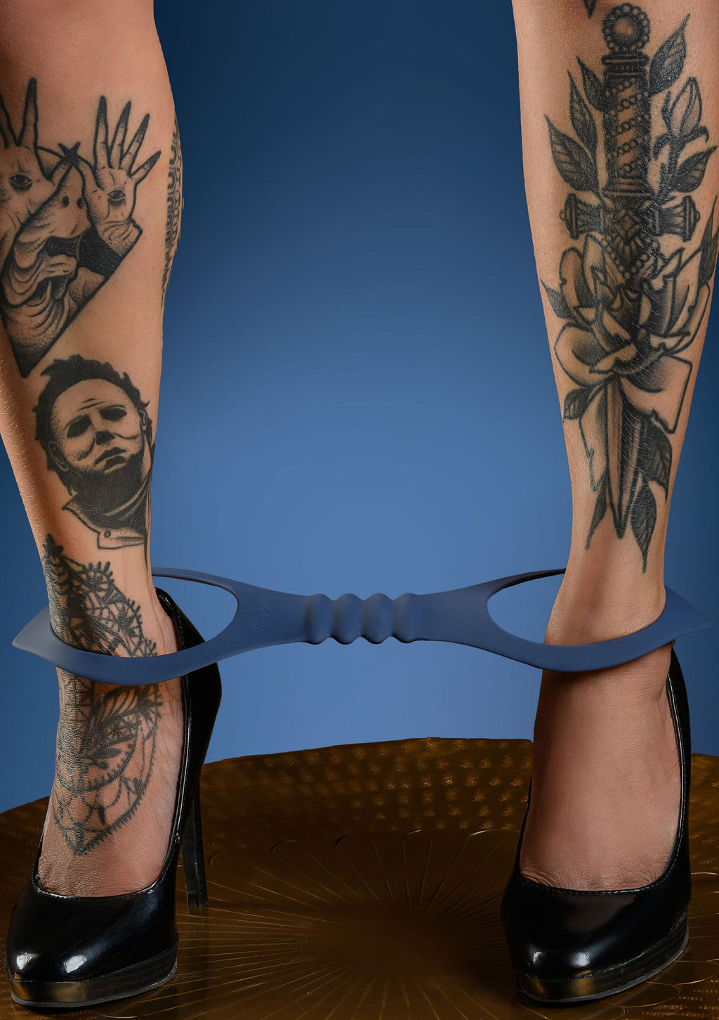 Taboom Silicone Supreme Silicone Ankle Cuffs - Blue