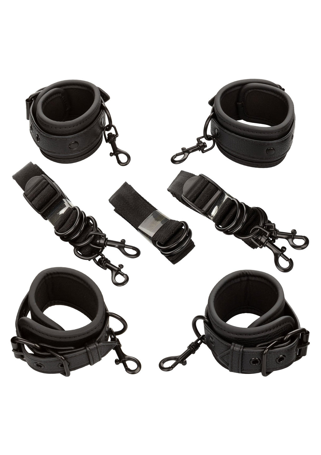 CalExotics Nocturnal Collection Bed Restraints - Black