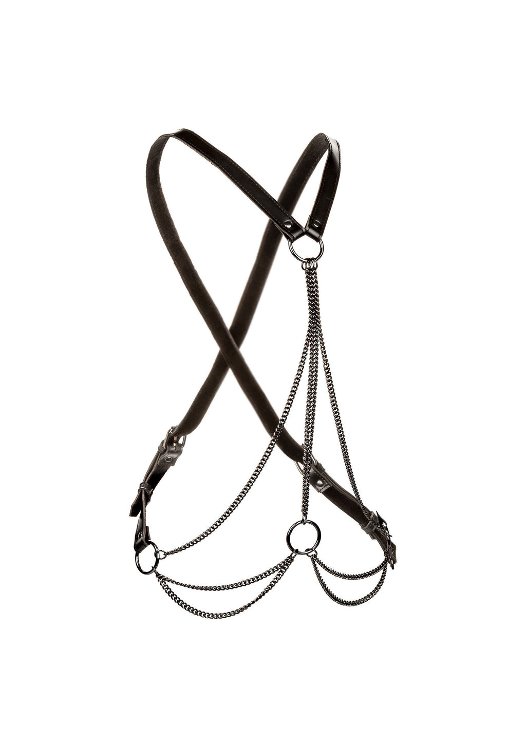 CalExotics Euphoria Collection Multi Chain Harness - Black