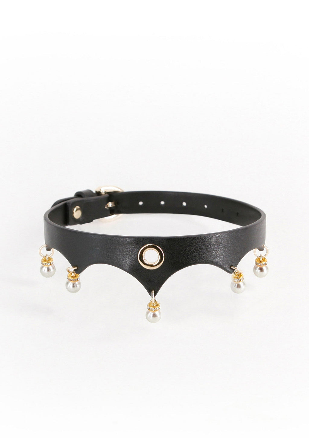 NS Novelties Fetish & Fashion Jezebel Collar - Black