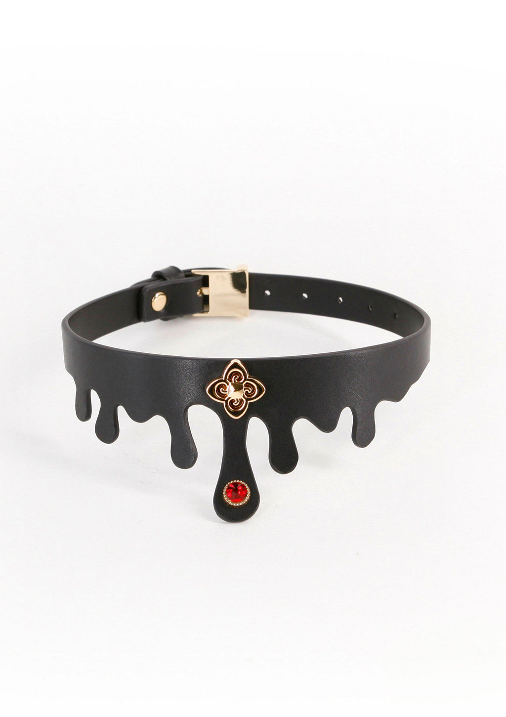 NS Novelties Fetish & Fashion Elvira Collar - Black