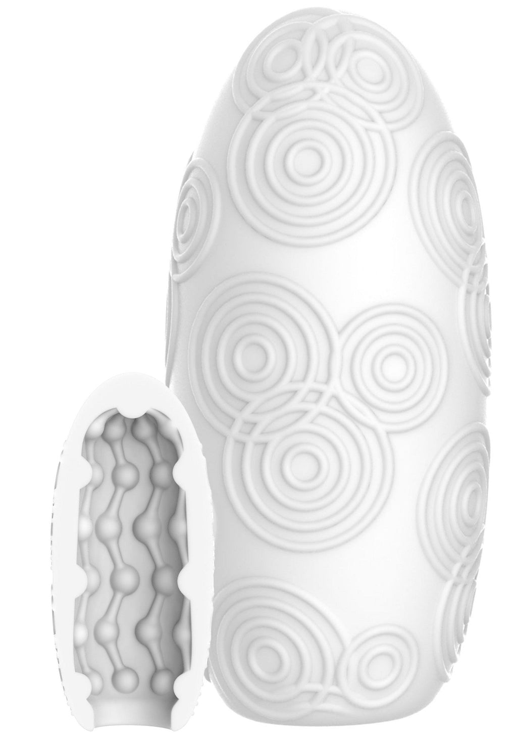 ToyJoy Hero Medium Masturbator Rings - White