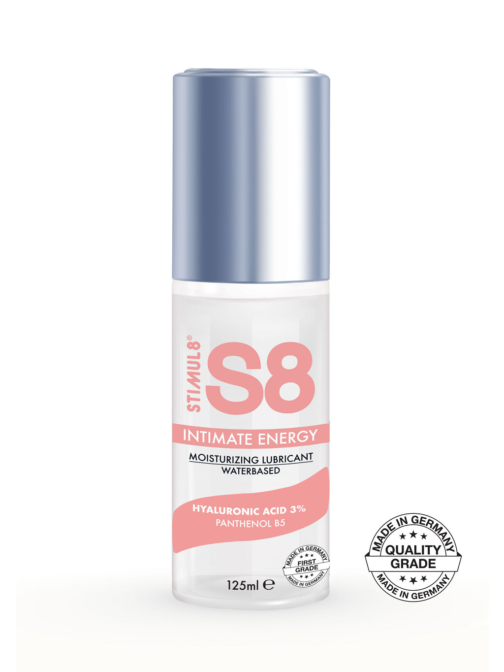 Stimul8 S8 S8 Waterbased Intimate Energy Lube 125ml - Natural - 125
