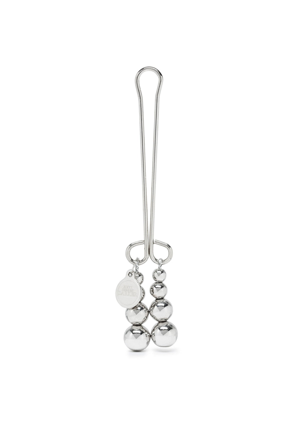 Fifty Shades Of Grey Fifty Shades Darker Just Sensation Beaded Clitoral Clamp - Silver