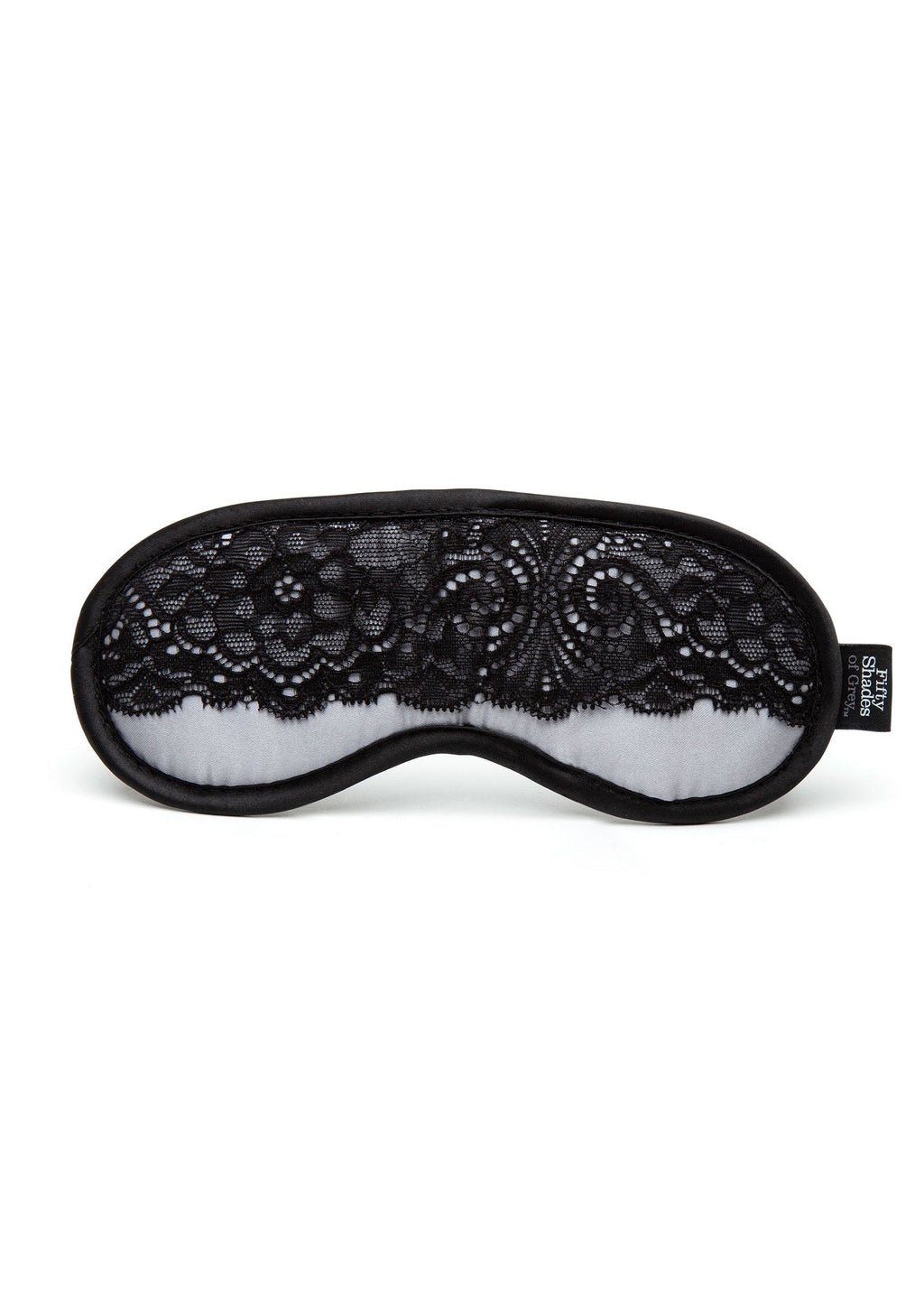 Fifty Shades of Grey Play Nice Satin & Lace Blindfold - Black