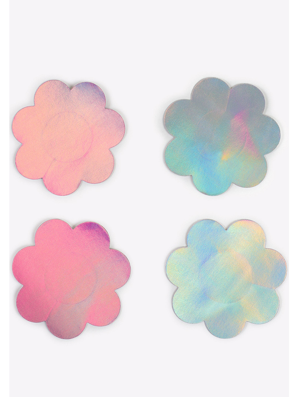 Secret Play Flower Nipple Pasties 2 Pair - Multicolor