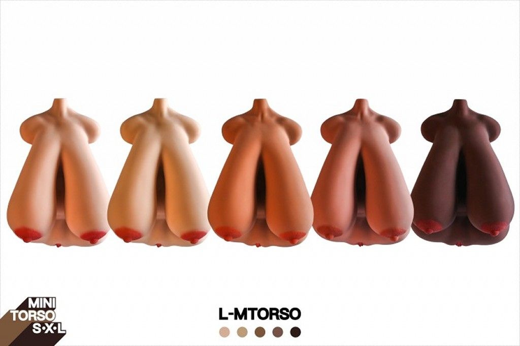 Climax-Doll realistické torzo - L-MTorso CLM Tan