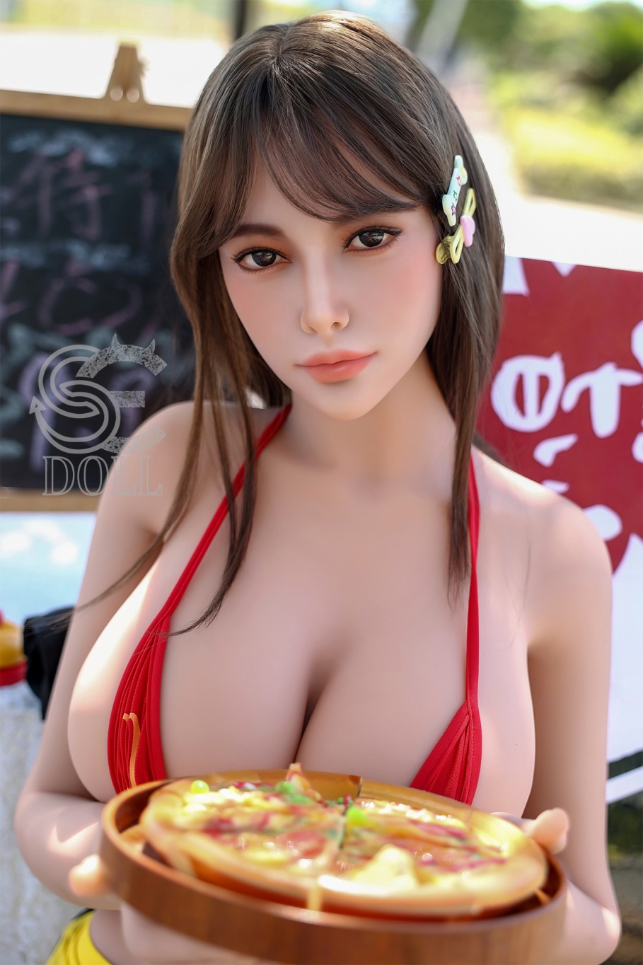 SeDoll TPE realistická panna 157cm H-cup - Hazel.F