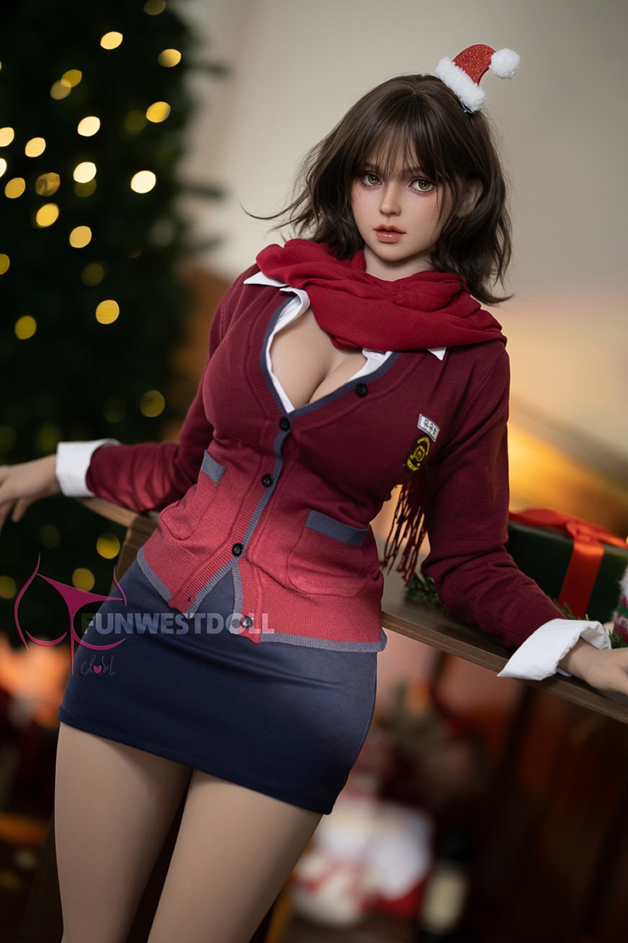 FunWestDoll 157cm G-Cup Natural Christmas Lily - realistická panna