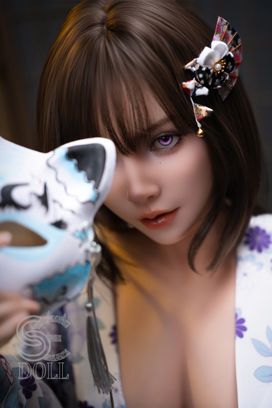 Silikonová panna SeDoll SES068 155cm D-Cup Kemeny.E (Silicone Pro)