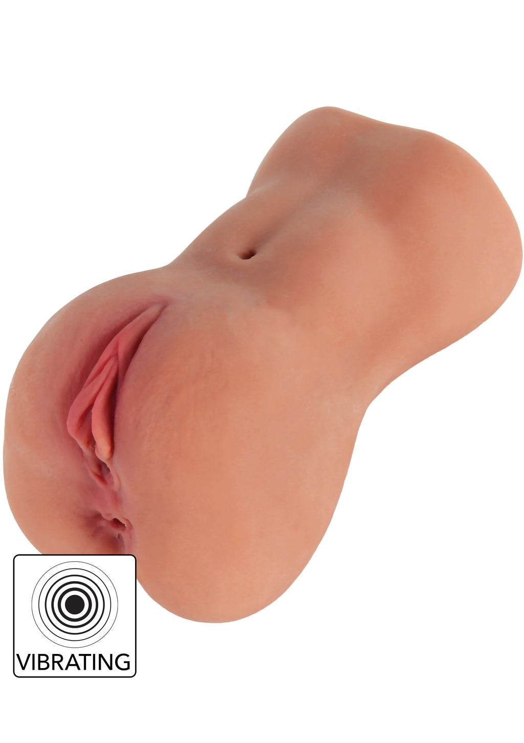 Hidden Desire Bangers Vibrating Slut Hole Masturbator - CARAMEL