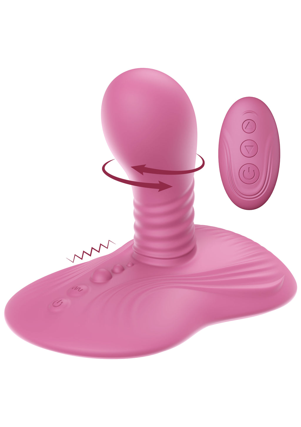 She.E.O She Rotating Vibrating Grinder - PINK