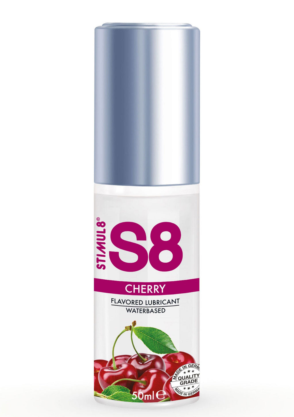 Stimul8 S8 WB Flavored Lube 50ml / lubrikační gel 50ml - Třešeň