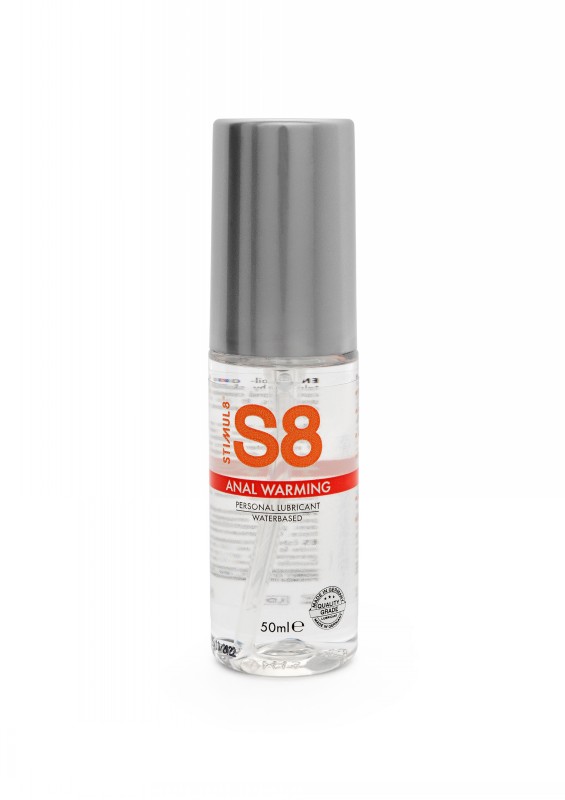 Stimul8 S8 WB Warming Anal Lube 50ml / lubrikační gel 50ml