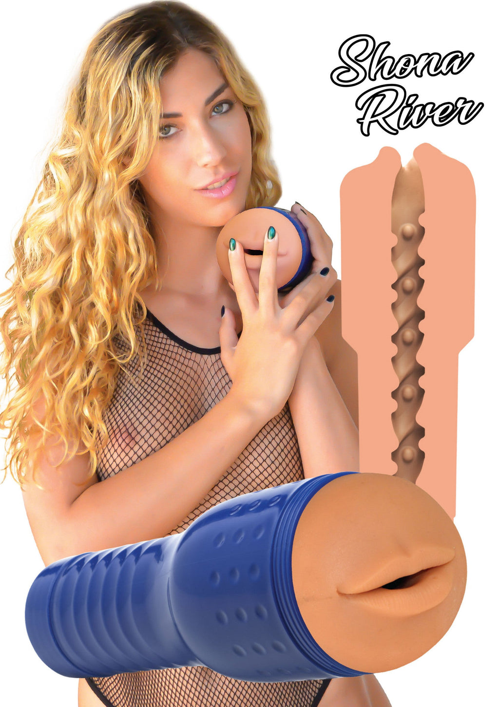 PRIVATE Shona River Pornstar Mouth / realistický masturbátor