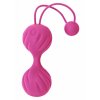 10408 2 ladou by toyjoy desir duoballs vibrating pink silikonove vibracni venusiny kulicky