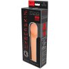 10651 7 cyberskin 5 cm xtra thick vibrating transformer penis extension skin light