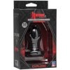 10816 3 doc johnson kink wet works explore platinum premium silicone plug 3 5 black analni kolik