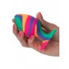 11539 13 calexotics cheeky large tie dye plug analni silikonovy kolik