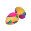 11539 16 calexotics cheeky large tie dye plug analni silikonovy kolik