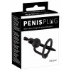 11611 7 penis plug with a glans ring vibration vibracni prsten na penis