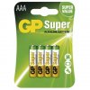 11701 1 alkalicka baterie gp super aaa lr03 4 ks