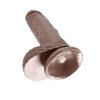 Pipedream King Cock Cock 7 Inch With Balls - Brown skin tone
