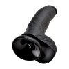 Pipedream King Cock Cock 9 Inch With Balls - Black