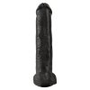 Pipedream King Cock 15Inch With Balls - Schwarz