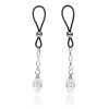 CalExotics Nipple Play Nipple Jewel Crystal Teardrop - Silver