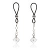 CalExotics Nipple Play Nipple Jewelry Crystal Gem - Silver