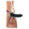 Pipedream Fetish Fantasy Extreme 7 Inch Hollow Strap-On - Schwarz
