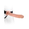 Pipedream Fetish Fantasy 11 Inch Hollow Strap-On - Light skin tone