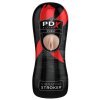 Pipedream PDX Elite Vibrating Stroker Pussy - Jasny odcień skóry
