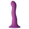 NS Novelties Colours Wave 6Inch Dildo - Purple
