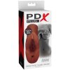 Pipedream PDX Plus Perfect Pussy Double Stroker - Hnedý odtieň pokožky