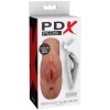 Pipedream PDX Plus Perfect Pussy Double Stroker – karmelowy odcień skóry