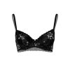 Daring Intimates Day & Night Demi bra with floral lace - Black - 85D