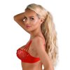 Daring Intimates Day & Night Very sexy unlined lace bra - Red - 75D