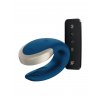 Satisfyer Double Love Bluetooth + aplikacja – niebieski