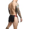 MOB Eroticwear DNGEON Roman Skirt - Black - O/S