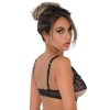 Daring Intimates Day & Night Unlined BH mit falschem Unterbrustband - Schwarz - 85C